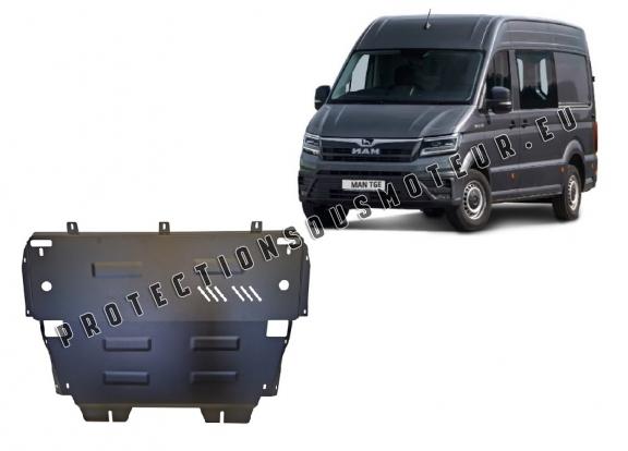 Protection sous moteur et de la boîte de vitesse Man Tge