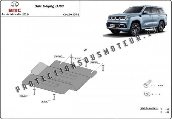 Protection de la boîte de transfert Baic Beijing BJ60