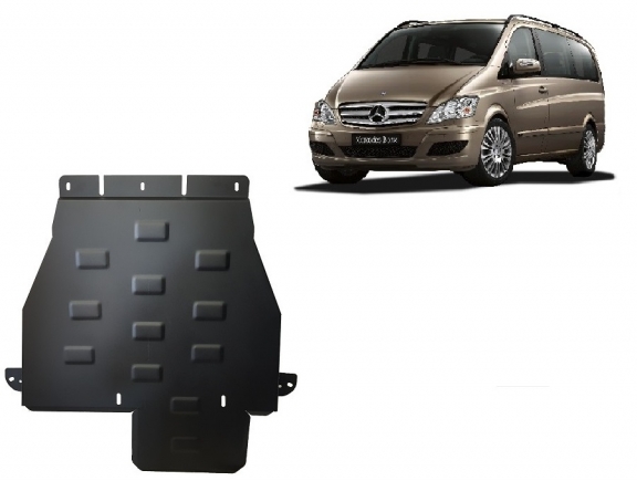 Protection de la boîte de vitesse Mercedes Viano W639 - 4x4 - Boîte de vitesse automatique