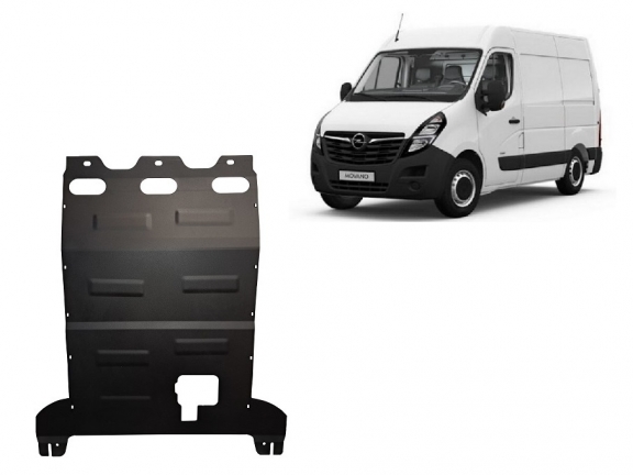 Protection sous moteur et de la boîte de vitesse Opel Movano C 