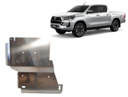 Protection du différentiel  Toyota Hilux Invincible - Aluminium