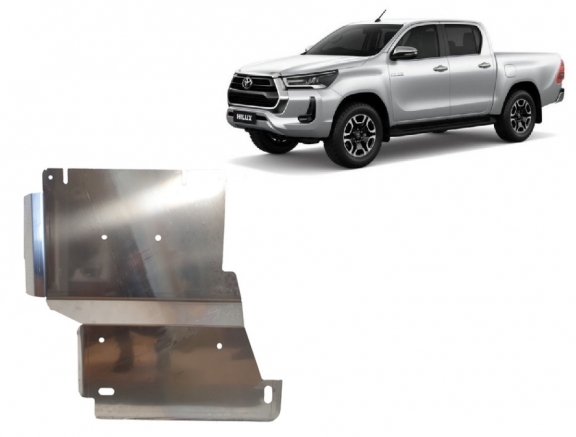 Protection du différentiel  Toyota Hilux Invincible - Aluminium