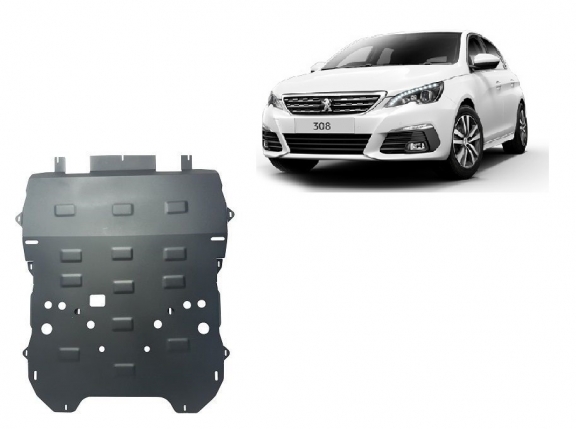 Protection sous moteur et de la boîte de vitesse Peugeot 308