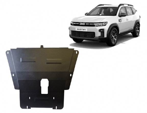 Protection sous moteur et de la boîte de vitesse Dacia Bigster - 4x4 + 4x2