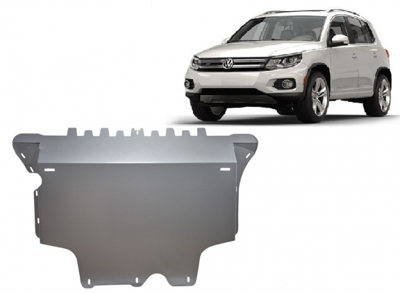Aluminium protection sous moteur et de la boîte de vitesse VW Tiguan
