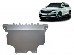 Aluminium protection sous moteur et de la boîte de vitesse Skoda Kodiaq