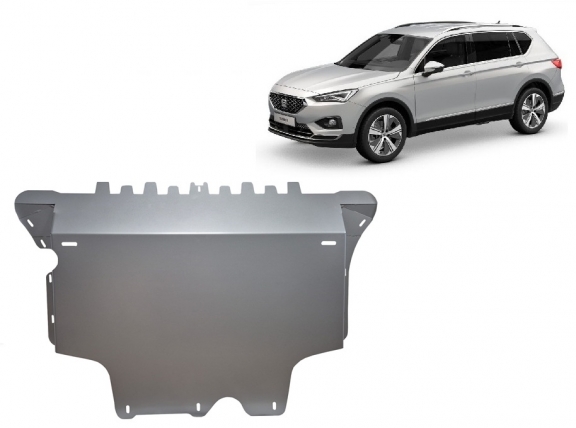 Aluminium protection sous moteur et de la boîte de vitesse Seat Tarraco