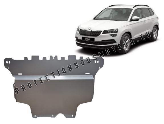 Aluminium protection sous moteur et de la boîte de vitesse Skoda Karoq