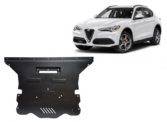 Protection sous moteur et de la boîte de vitesse Alfa Romeo Stelvio