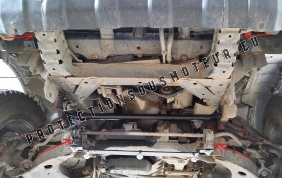 Protection sous moteur et de la radiateur Nissan Pick Up