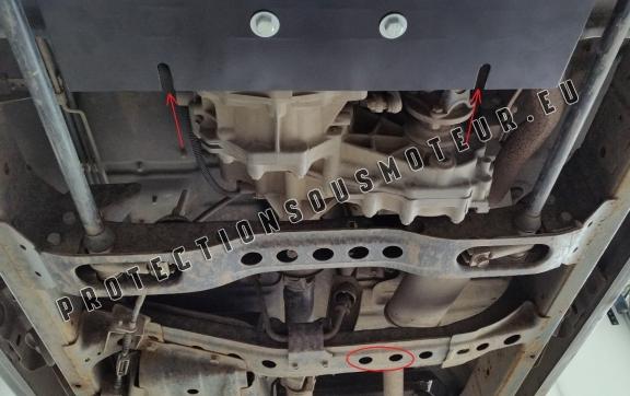 Protection de la boîte de vitesse Nissan Navara D22