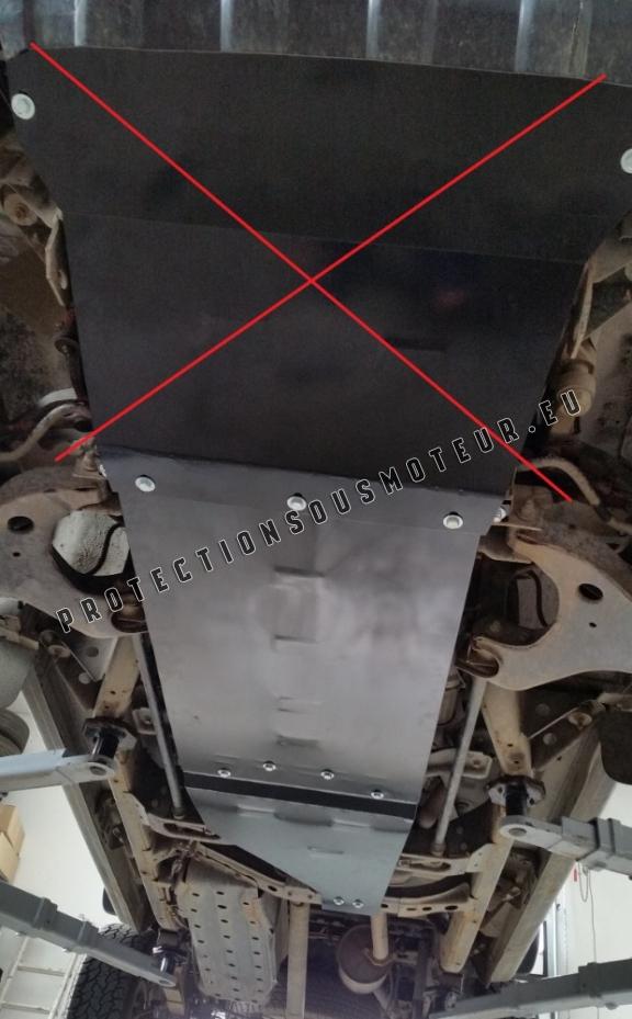 Protection de la boîte de vitesse Nissan Navara D22