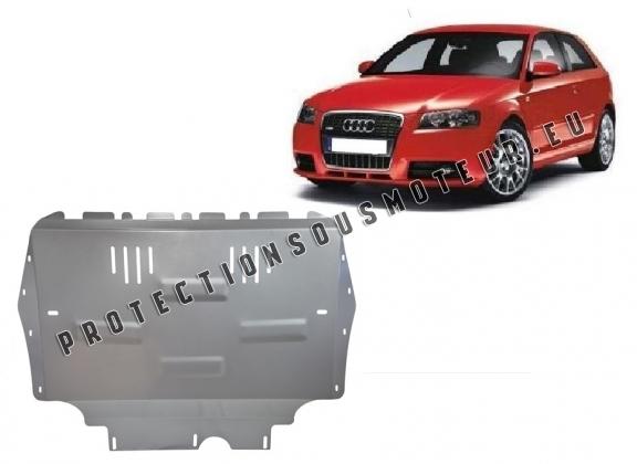 Aluminium protection sous moteur et de la boîte de vitesse Audi A3