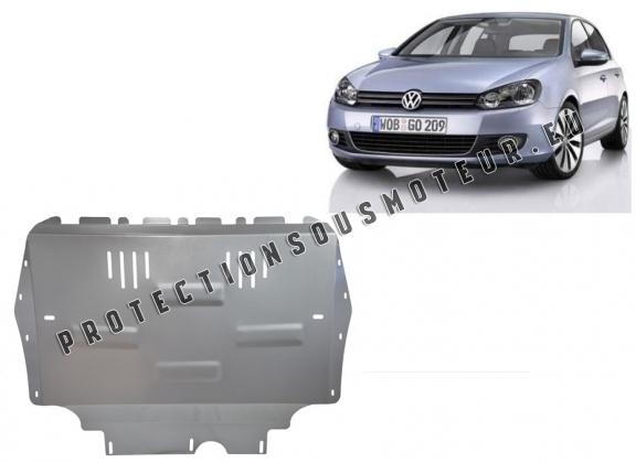 Aluminium protection sous moteur et de la boîte de vitesse VW Golf 6