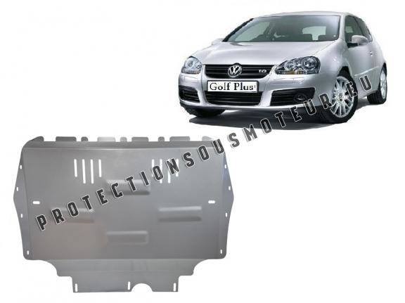 Aluminium protection sous moteur et de la boîte de vitesse Vw Golf Plus