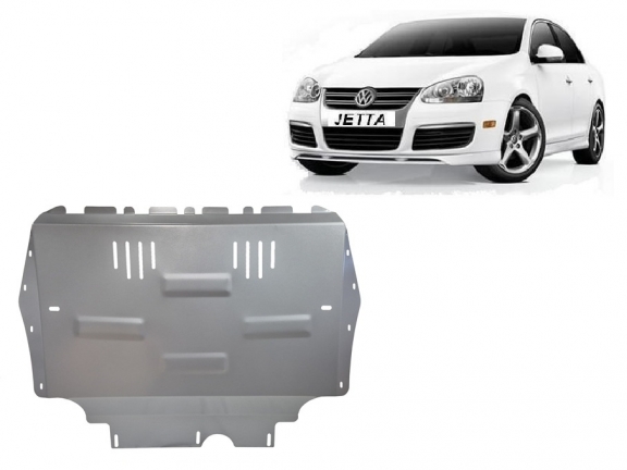 Aluminium protection sous moteur et de la boîte de vitesse VW Jetta