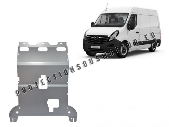 Aluminium protection sous moteur et de la boîte de vitesse Opel Movano C 