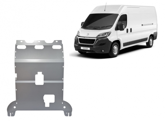 Aluminium protection sous moteur et de la boîte de vitesse Peugeot Boxer