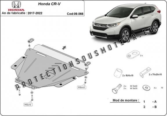 Protection sous moteur et de la boîte de vitesse Honda CR-V Gen 5