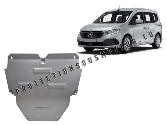 Aluminium protection sous moteur et de la boîte de vitesse Mercedes EQT