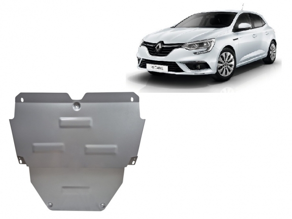 Aluminium protection sous moteur et de la boîte de vitesse Renault Megane IV
