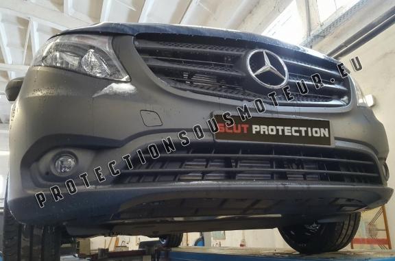 Aluminum protection sous moteur et de la boîte de vitesse Mercedes V-Class W447