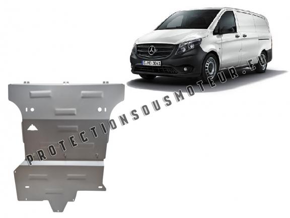 Aluminum protection sous moteur et de la boîte de vitesse Mercedes V-Class W447