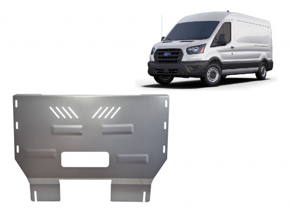Aluminium protection sous moteur et de la boîte de vitesse Ford Transit V363 4x4