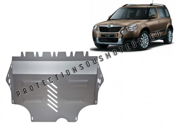 Aluminium protection sous moteur et de la boîte de vitesse Skoda Yeti