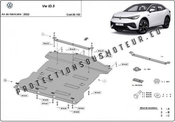 Protection Sous Moteur Volkswagen ID 5