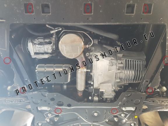 Protection sous moteur et de la boîte de vitesse Fiat Doblo