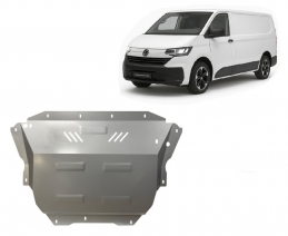 Acier galvanisé protection sous moteur et de la boîte de vitesse Volkswagen Transporter T7