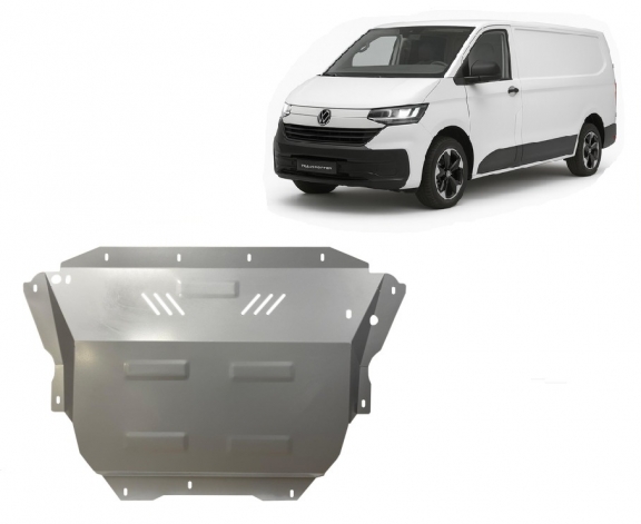 Acier galvanisé protection sous moteur et de la boîte de vitesse Volkswagen Transporter T7