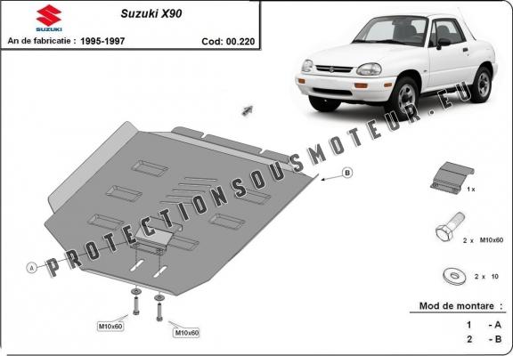 Protection de la boîte de vitesse Suzuki X90