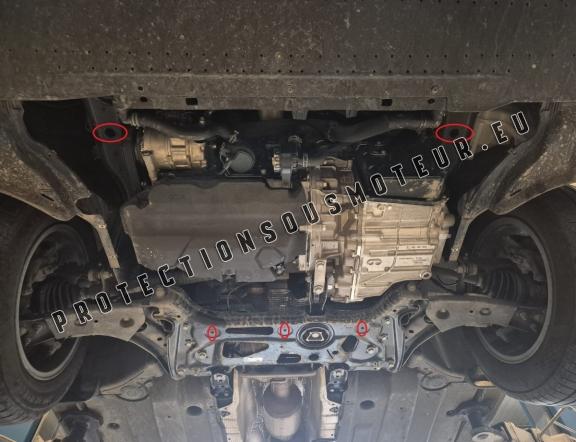 Protection sous moteur et de la boîte de vitesse Ford Transit Connect- Boîte de vitesse automatique