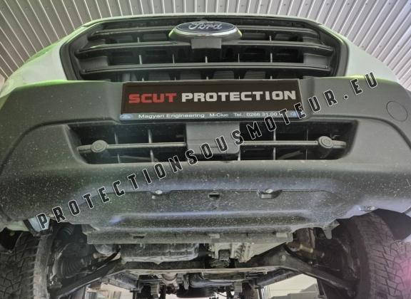 Aluminium protection sous moteur et de la boîte de vitesse Ford Transit Custom - FWD
