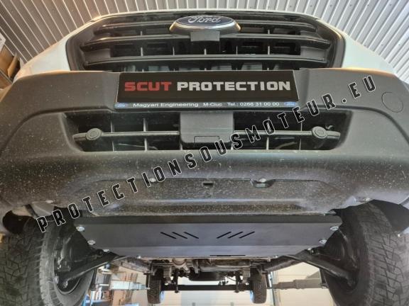 Aluminium protection sous moteur et de la boîte de vitesse Ford Transit Custom - FWD