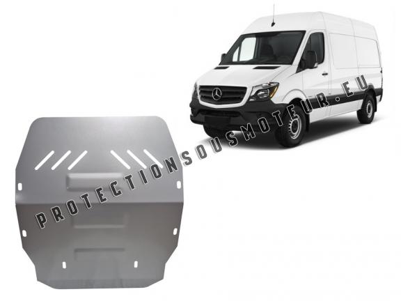 Protection sous moteur et de la boîte de vitesse Mercedes Sprinter - Aluminium
