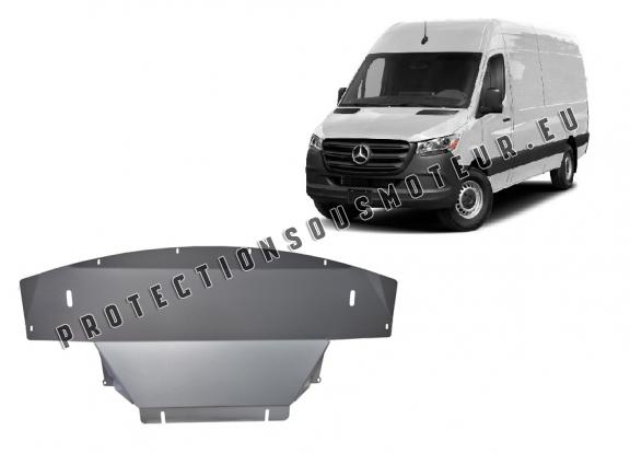 Protection sous moteur et de la boîte de vitesse Mercedes Sprinter 907 4x4 - Aluminium