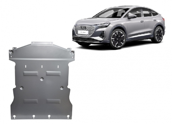 Aluminium protection sous moteur et de la boîte de vitesse Audi Q 4 e-tron