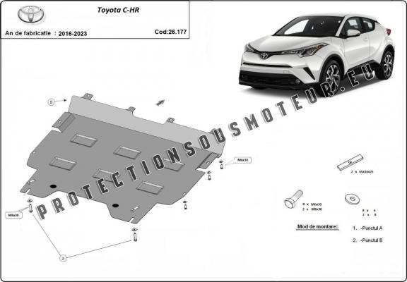 Protection sous moteur et de la boîte de vitesse Toyota C-HR