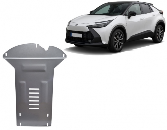 Protection / verrou de catalyseur en aluminium pour Toyota C-HR