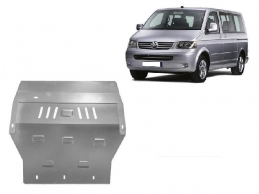 Acier galvanisé protection sous moteur et de la boîte de vitesse Volkswagen Transporter T5 Caravelle