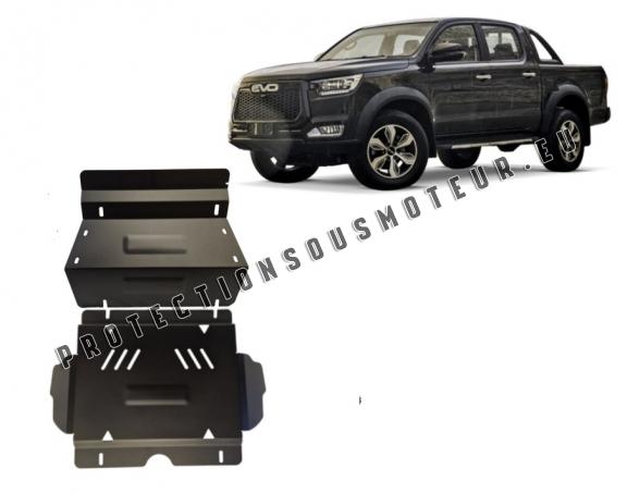 Protection sous moteur et de la radiateur Evo Cross 4