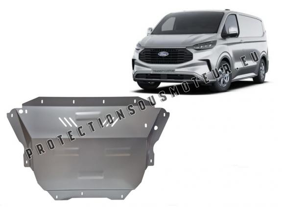 Aluminium protection sous moteur et de la boîte de vitesse Ford Transit Custom