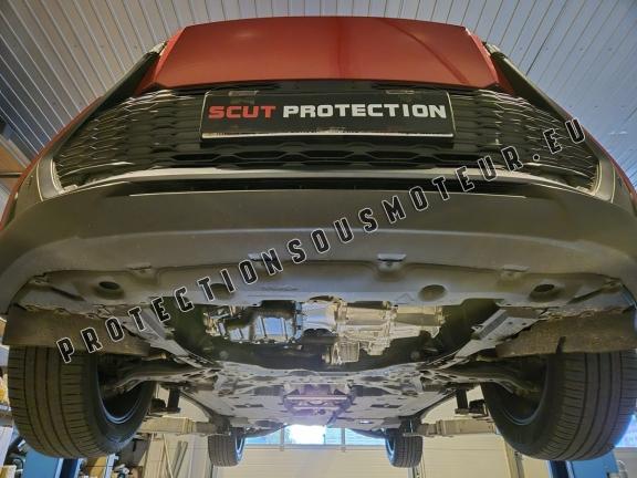 Protection sous moteur et de la boîte de vitesse  Toyota C-HR- Aluminium  