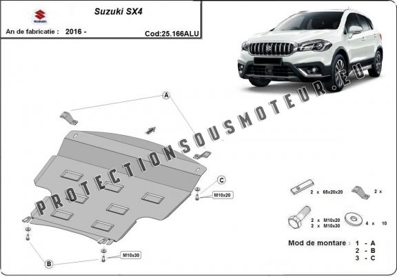 Protection sous moteur et de la boîte de vitesse Suzuki SX4