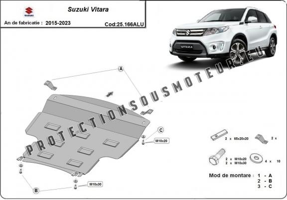 Protection sous moteur et de la boîte de vitesse Suzuki Vitara