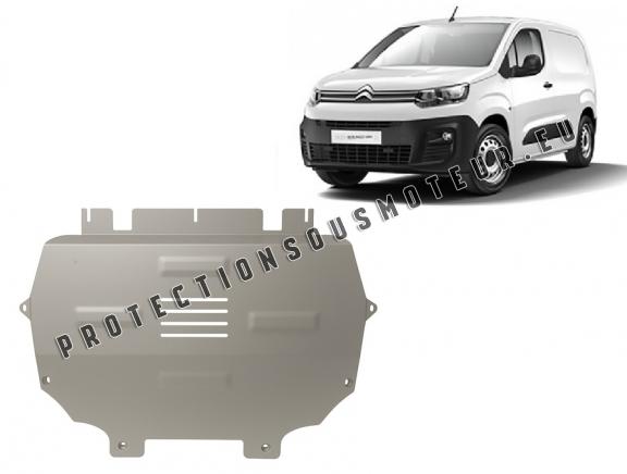 Protection sous moteur et de la boîte de vitesse Citroen Berlingo - Aluminium 