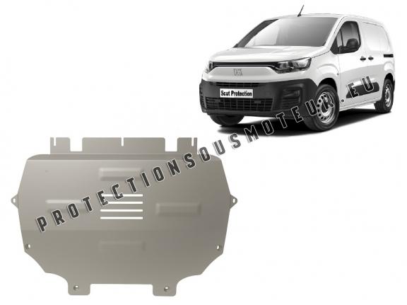 Protection sous moteur et de la boîte de vitesse Fiat Doblo - Aluminium 
